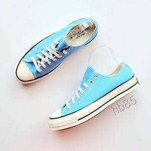 Converse Chuck 70 Ox University Blue Egret Black Men's 8